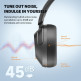 Auscultadores Bluetooth EarFun Wave Pro ANC Pretos
