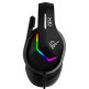 Auriculares Gaming RGB Phoenix X-IO Negros com cabo jack e adaptador