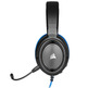 Fones de ouvido HS35 Estéreo Azul Corsair