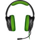 Fones de ouvido HS35 Estéreo Preto Verde Corsair