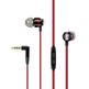 Fones de ouvido in-Ear Sennheiser CX 300s Vermelho