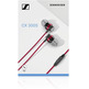 Fones de ouvido in-Ear Sennheiser CX 300s Vermelho