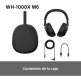 Auriculares Inalámbricos Sony WH-1000XM6 ANC Bluethoot 5.3 Azul Medianoche