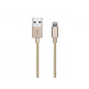 Dados Apple Lightning e cabo de carregamento - Gold Collection Ouro