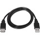 Cabo Extensor USB (A) a USB (A) 2,0 Aisens 3m Negro