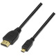 Cabo Micro HDMI (D) M a HDMI (A) M Aisens 1,8M Negro