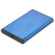 Caja Exterior 2,5 '' USB Tubo SATA Aisens Aluminio Azul ASE-2525BLU