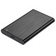 Caja Exterior 2,5 '' USB Tubo SATA Aisens Aluminio Negro