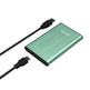 Caja do pará Disco Duro 2,5 '' Aisens ASE-2525SGN USB 3.0 Verde Primavera