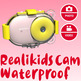 Cámara Deportiva Digital AgfaFoto Realikids Cam Waterproof Rosa