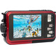 Cámara Deportiva Digital Deportiva AgfaFoto Realishot WP8000 24MP Roja