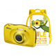 Câmera Nikon Submersível Coolpix W100 Yellow + Mochila