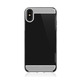 Carcaça Air Case Transparente para Apple iPhone X Black Rock