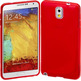 Rubber Case for Samsung Galaxy Note 3 Vermelho