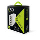 CARREGADOR RED 5 USB KSIX 8A BRANCO