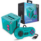 Consola Hyperkin Retron SQ Beach Azul (Gameboy y GBA)