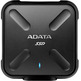 Disco duro externo SSD Adata SD700 512 GB Black