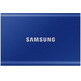 Disco rígido SSD Samsung Portátil T7 1TB USB Azul