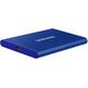 Disco rígido SSD Samsung Portátil T7 2TB USB Azul
