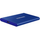 Disco rígido SSD Samsung Portátil T7 500GB USB Azul