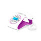 Telefone Retro Elegance SPC 3606T Branco/Violeta