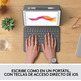 Funda con Hidrologitech Combo Touch iPad (7ª y 8ª Gen) 10,2 " Gris