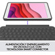 Funda con Hidrologitech Combo Touch iPad (7ª y 8ª Gen) 10,2 " Gris