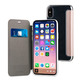 Caso Folio Rose Gold TPU transparente transparente transparente iPhone X muvit