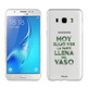 TPU caso transparente Vaso Samsung Galaxy J5 2016 Palavras