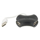 4-Port High Speed USB 2.0 Hub (Negro)