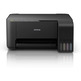 Impresora Color Reargable Color Multifunción Epson Ecotank L3150 WiFi Negra