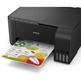 Impresora Color Reargable Color Multifunción Epson Ecotank L3150 WiFi Negra