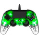 Mando Nacon Compact Wired Illuminado Verde Oficial PS4