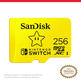 Memoria MicroSDXC 256GB Sandisk Switch