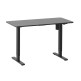 Mesa Gaming Elétrica Ergonómica Altura Regulable Preto 120x60 - Equip