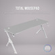 Mesa Mars Gaming MGD XL Branco 160x60 cm