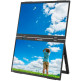 Monitor Portátil Táctil Verbatim Duo Essentials 15.6" + 15.6" Full HD