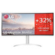 Monitor Profesional Ultrapanorámico Curvo LG UltraWide 38WQ75C-W 38 " / QHD + / Negro y Blanco