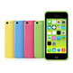 Funda minigel Muvit iPhone 5C Preto / verde