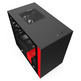 NZXT Caixa MINI ITX H210 Preto-Vermelho