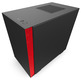 NZXT Caixa MINI ITX H210 Preto-Vermelho