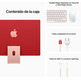 Ordenador Apple iMac 24 '' Retina M1/8GB/256GB SSD Pink 2021 MGPM3Y/A