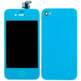 Carcaça Completa iPhone 4 Azul Claro