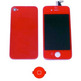 Carcaça Completa iPhone 4 Vermelho