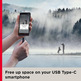 Pendrive Sandisk Ultra Dual Drive Go 128GB USB traseira Tipo C/USB