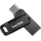 Pendrive Sandisk Ultra Dual Drive Go 256GB USB traseira Tipo C/USB