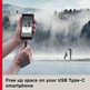 Pendrive Sandisk Ultra Dual Drive Go 64GB USB traseira Tipo C/USB