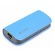 Powerbank Platinet 5200 mAh Couro Azul