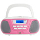 Rádio CD Aiwa Boombox BBTU-300PK Rosa