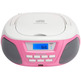 Rádio CD Aiwa Boombox BBTU-300PK Rosa